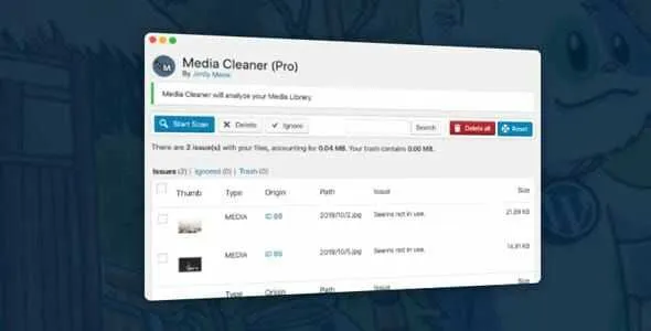Media Cleaner Pro GPL v7.0.8 Latest Version | Meow