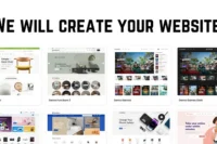 We will create your website.